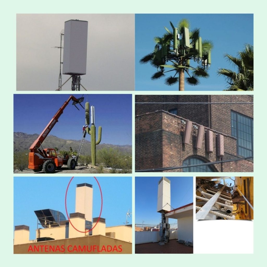 Antenas telefonia camufladas