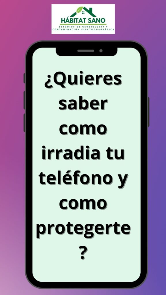 Radiación teléfono