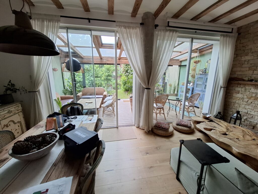 Estudio geobiológico realizado en una vivienda real